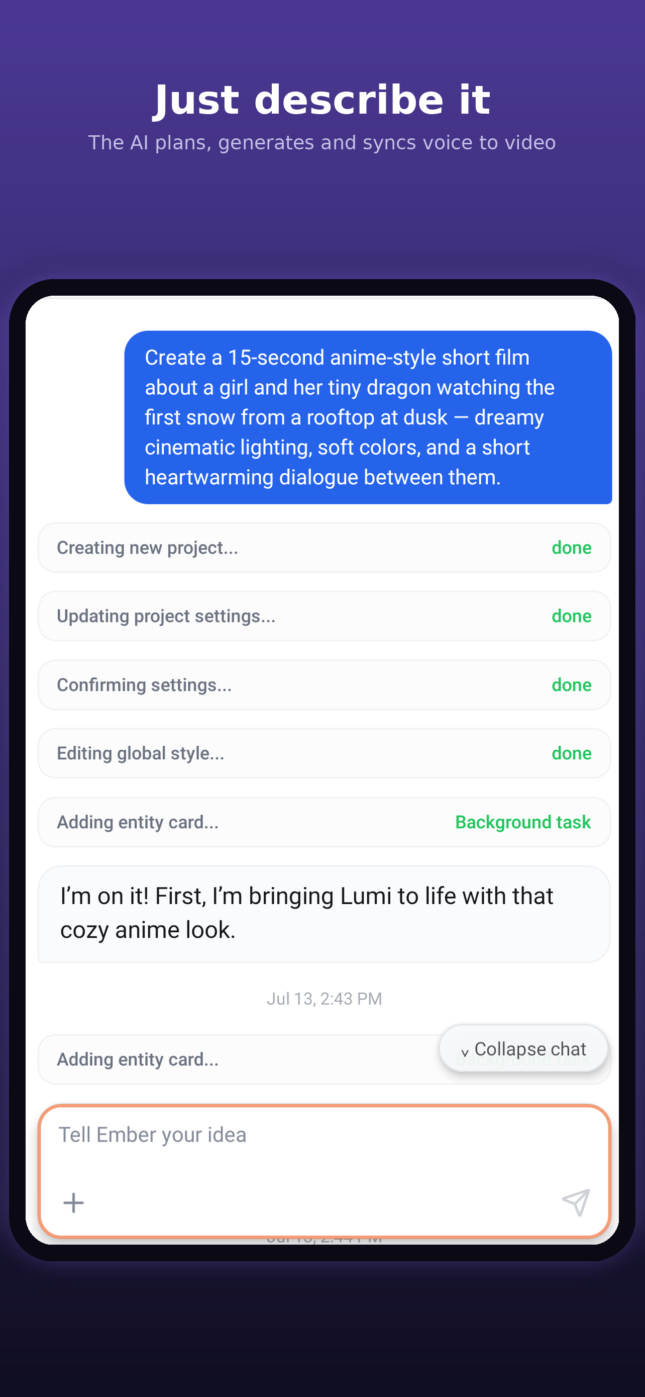 Genra AI - AI Video Agent screenshot 2
