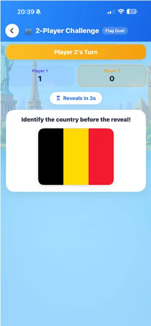 World Flags and Capital Cities screenshot 2