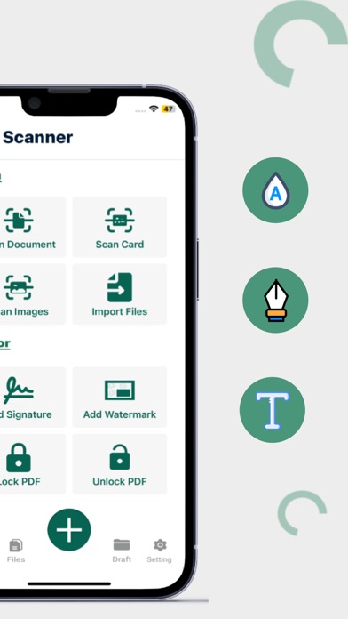 Pdf scanner : Pdf converter Screenshot 2 of 9