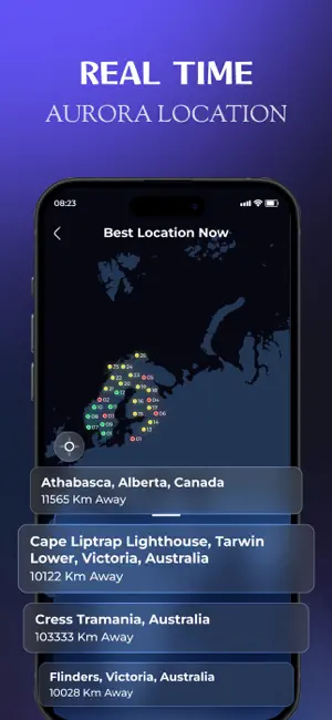 Aurora Forecast & Borealis Map iPhone screenshot 4