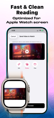 Watch Video Player: WristNet iPhone screenshot