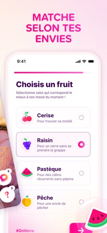 Fruitz: Appli de rencontre iPhone screenshot 2