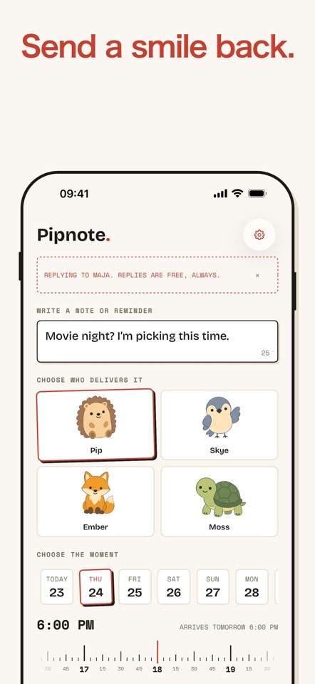 Pipnote: Couple Reminders screenshot 4
