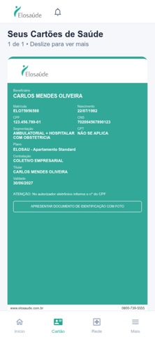 ELOSAÚDE Digital screenshot