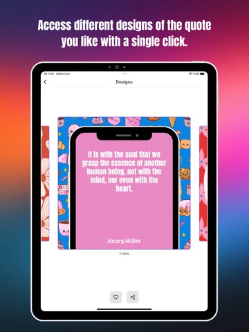 Trend Post Quotes iPad screenshot