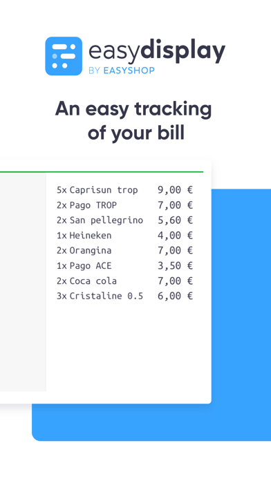 Shopcaisse Display Screenshot