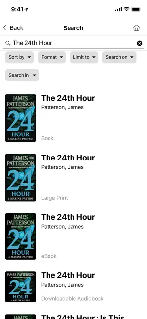 Burlingame Library screenshot 3