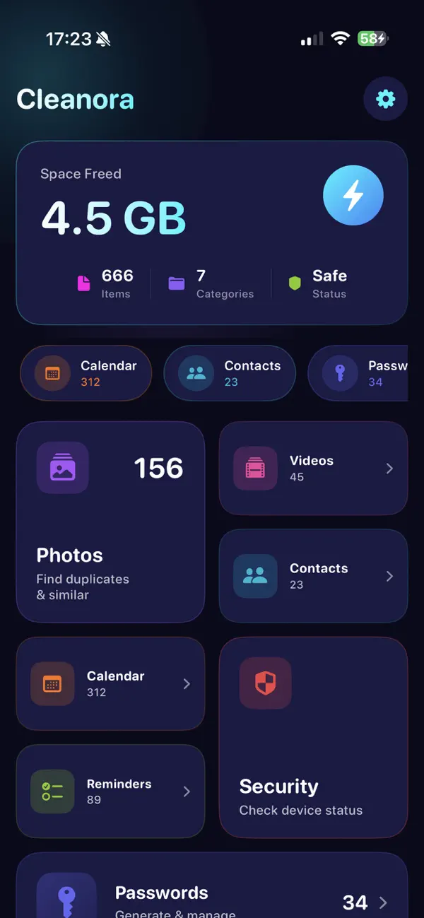 #1. Cleanora (iOS) Ved: LH Guard Apps