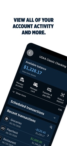 USAA Mobile screenshot