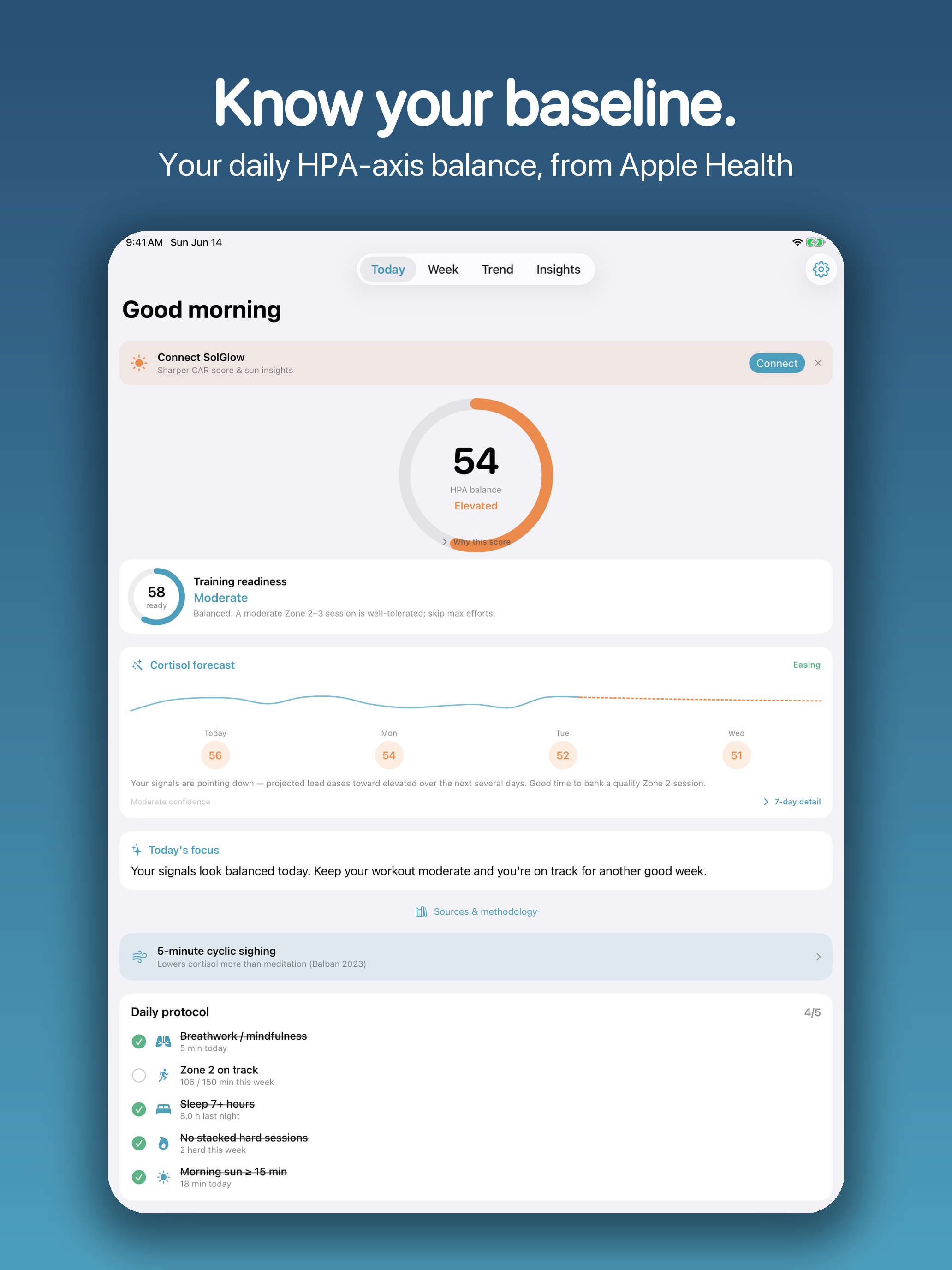 CalmTide: Cortisol Tracker screenshot 11