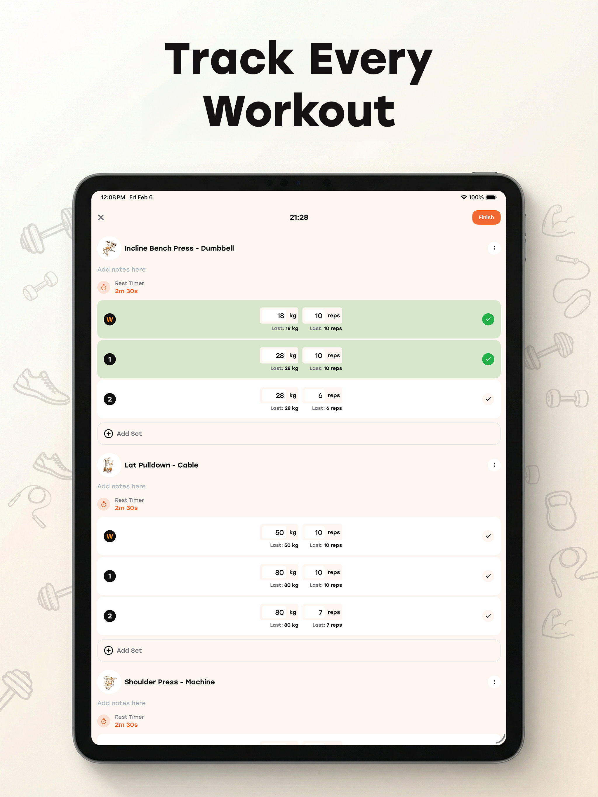 Repify: Gym Tracker & Plans screenshot 11