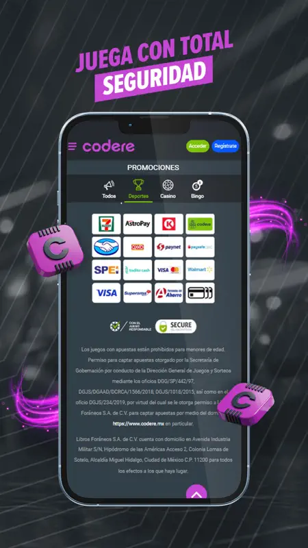 Codere: Apuestas Deportivas MX screenshot 10 of 10