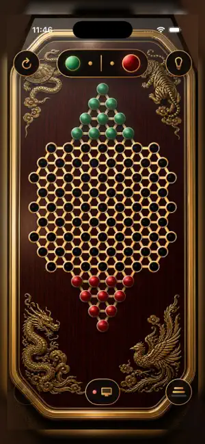 Duo Chinese Checkers Lite screenshot 1