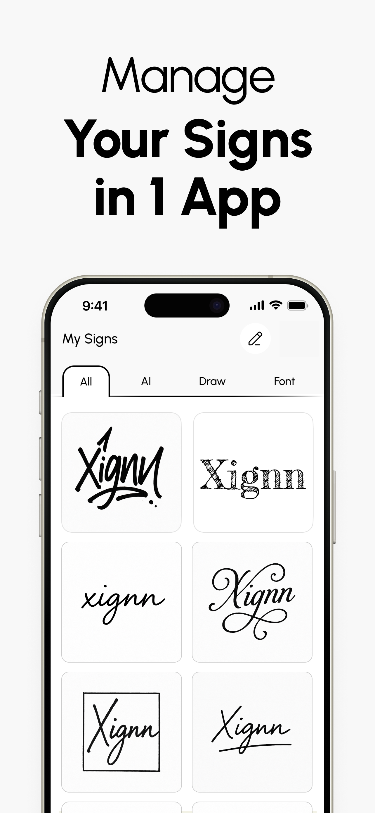 AI Signature Maker x Generator