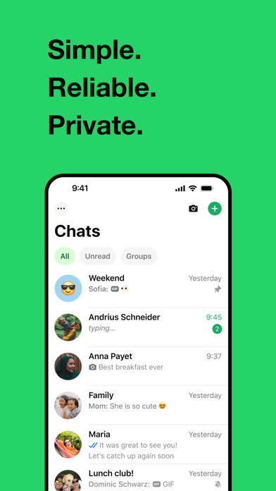 WhatsApp Messenger Screenshot