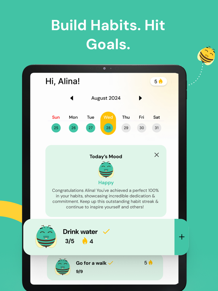 AI Habit Tracker - HabitBee AI