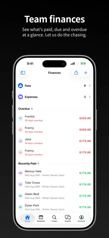 BenchApp - Sports Team Manager screenshot 5 of 7