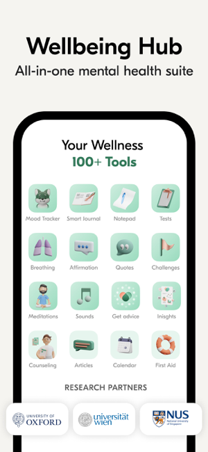 ‎VOS: Mental Health Tracker Screenshot