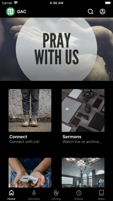 Greensburg Alliance Church Screenshot