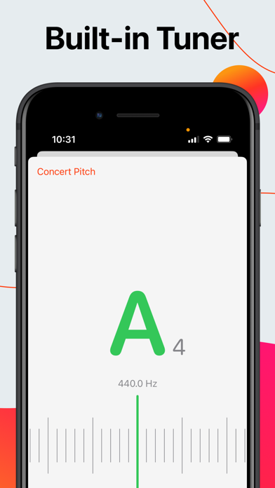 Metronome Beats: Pulse & Tempo iPhone screenshot 4 - Music app