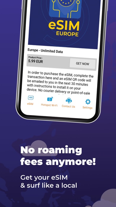 RnC | Unlimited Travel eSIM Screenshot