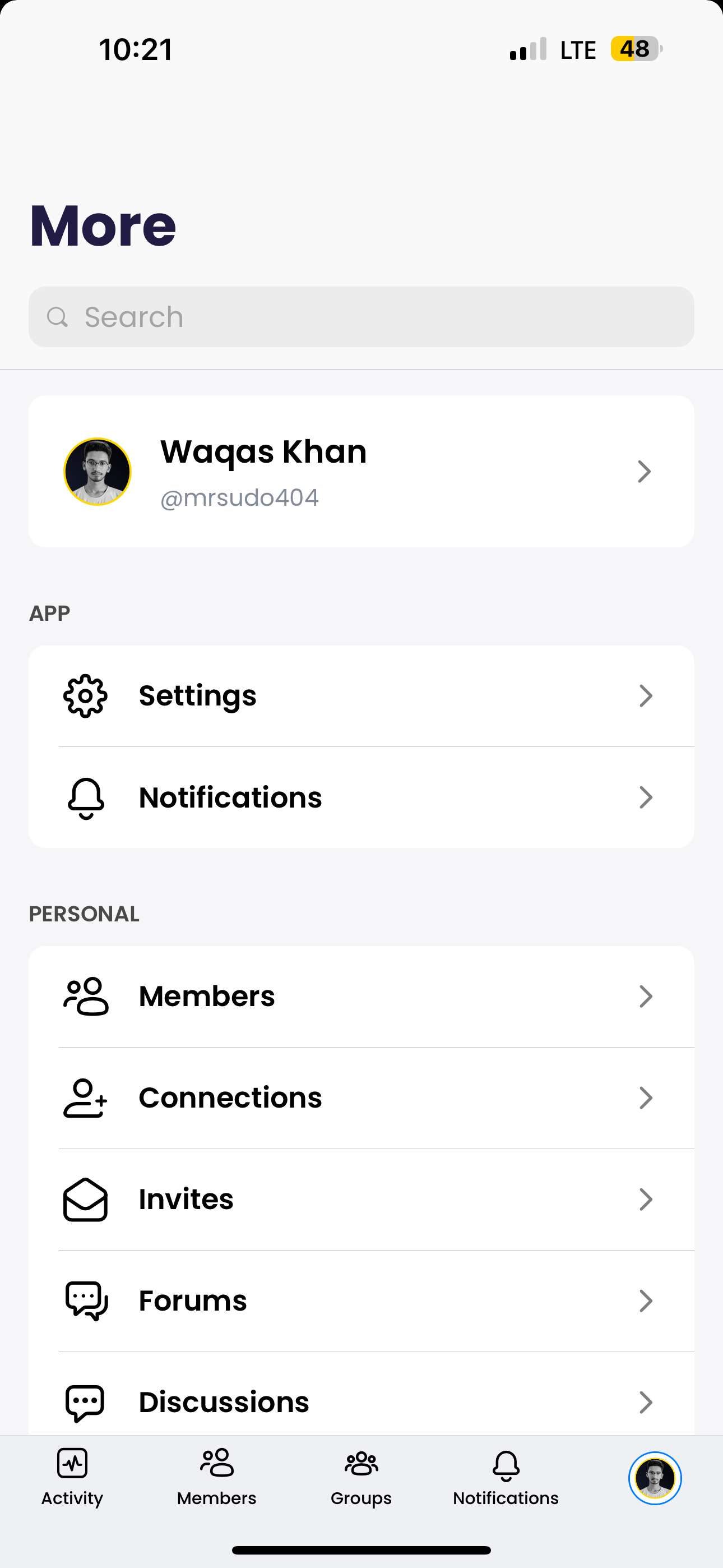 MeetupZZ screenshot 2