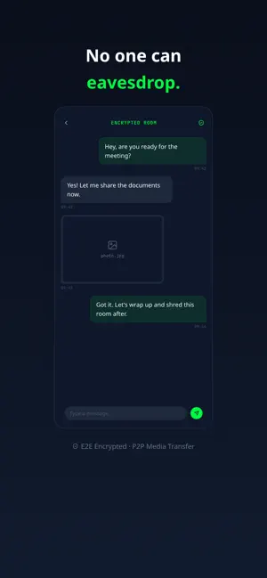 BLIP — ephemeral chat screenshot 3