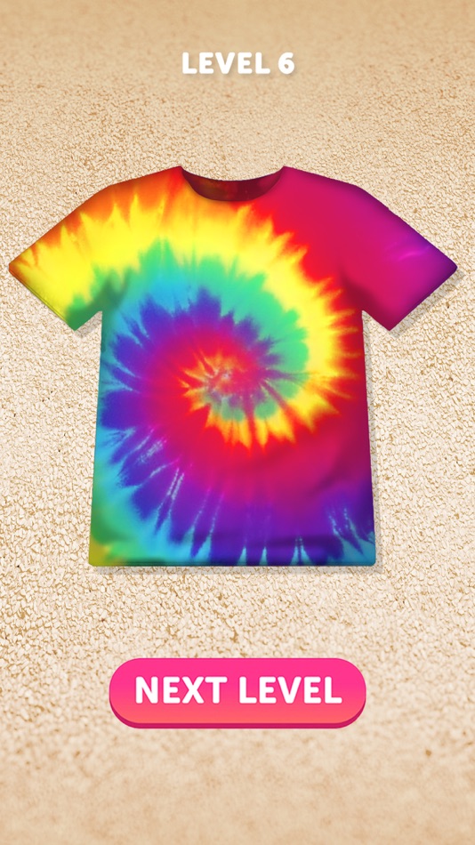 #2. Tie Dye (iOS) 由: Crazy Labs