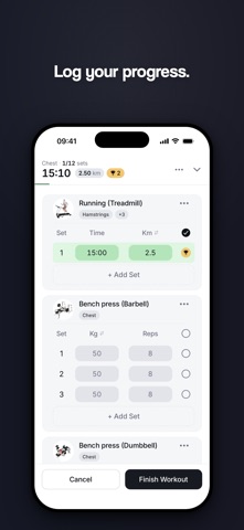 Braced: Gym Tracker Screenshot 2 of 10