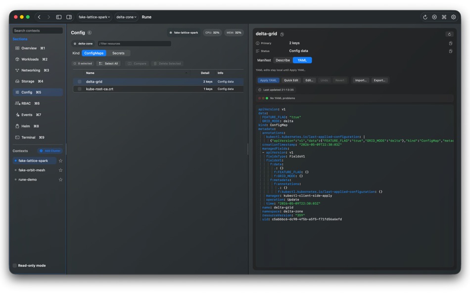 #10. Rune Kubernetes Client (macOS) โดย: Viktor Nyberg
