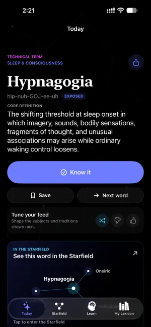 Lexicon: Vocabulary Starfield screenshot 2