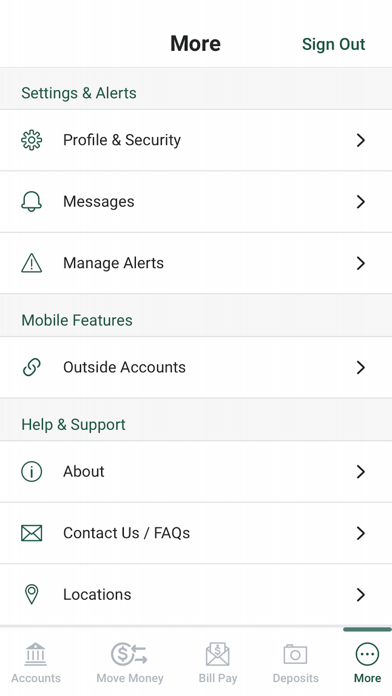 Guaranty Bank & Trust Mobile Screenshot