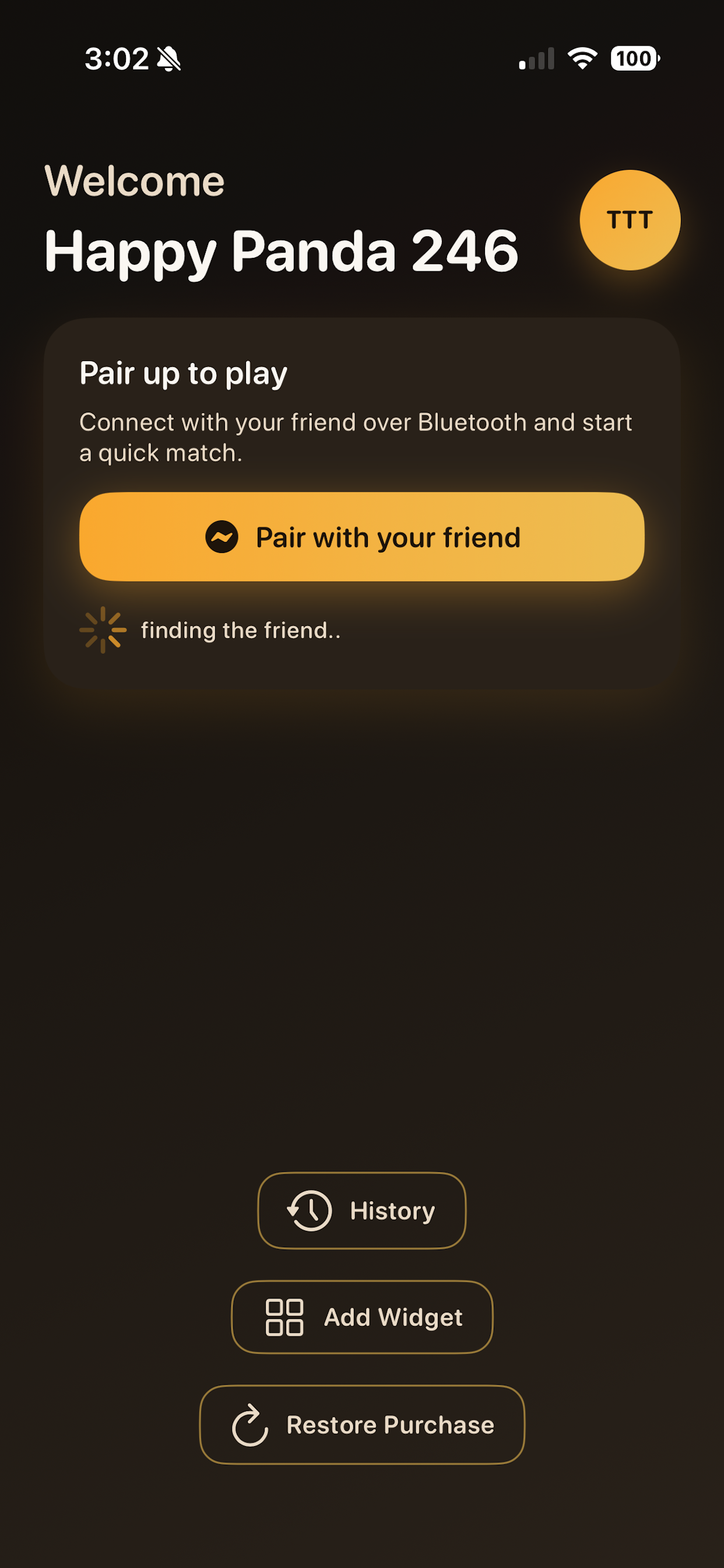 Tic Tac Toe Bluetooth screenshot 3