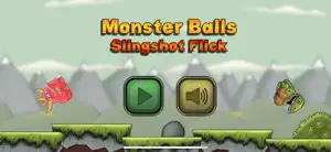 Monster Balls Slingshot Flick screenshot #8 for iPhone