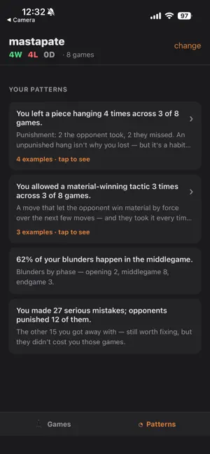 Mangus: Chess Coach screenshot 3