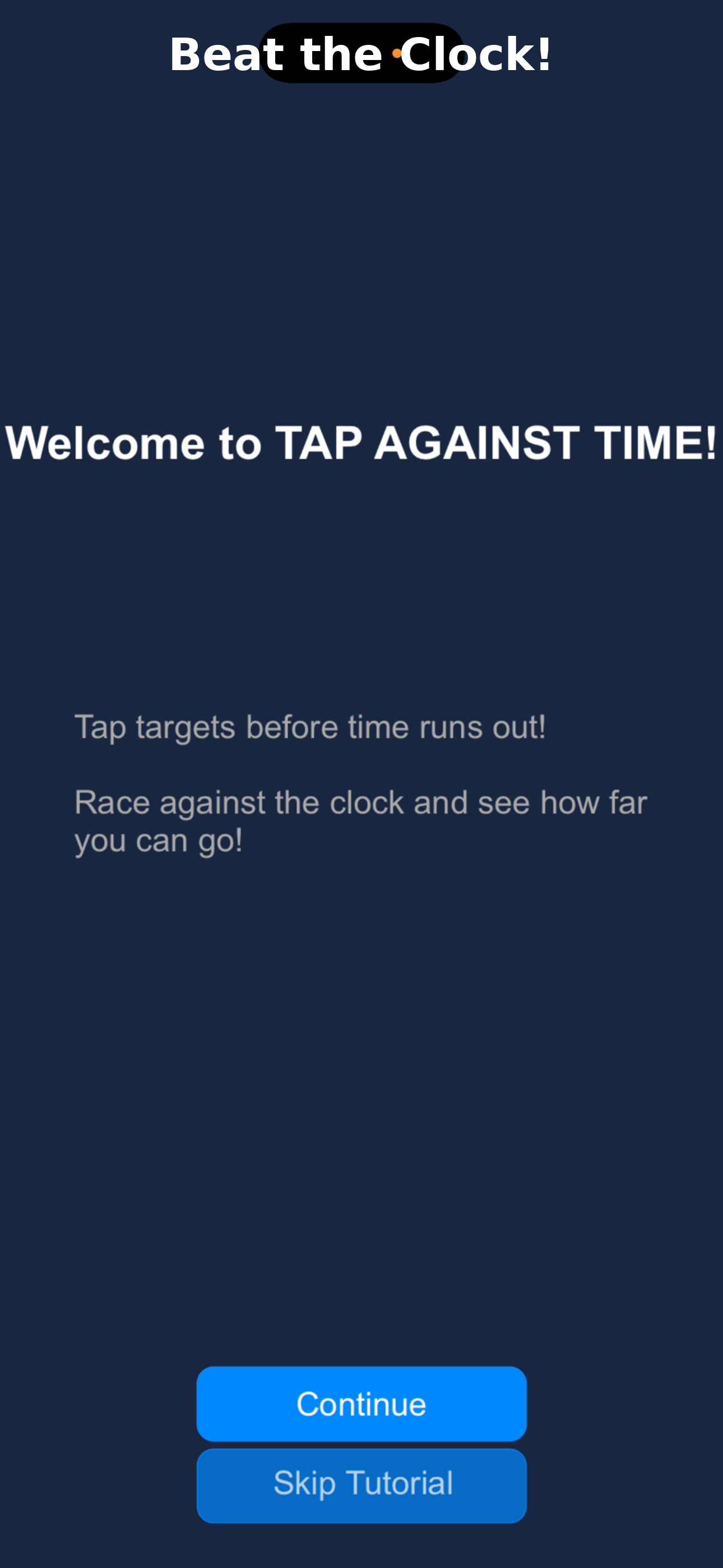 Tap Against Time