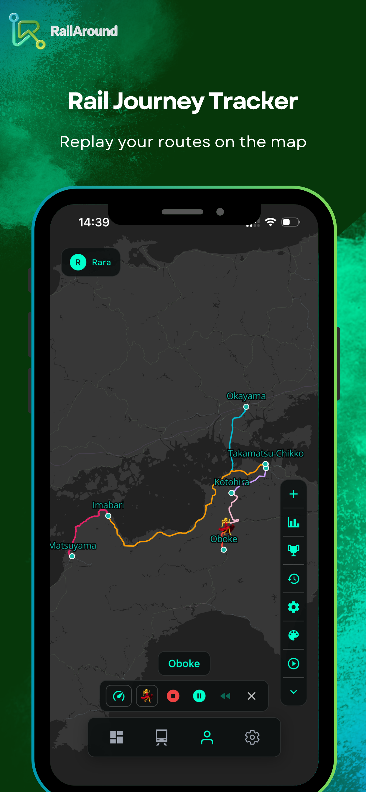 RailAround - Japan Railway Map screenshot 5