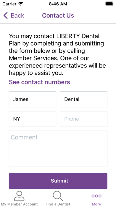 LIBERTY Dental Screenshot