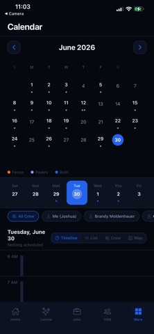 FieldFlow CRM screenshot