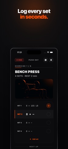 GymBuddy: Workout Log Screenshot 1 of 6