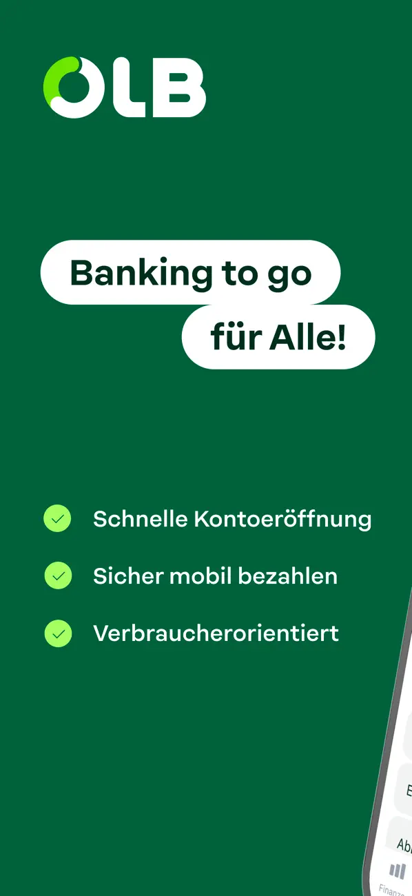 Screenshot #1 pour OLB: Finanzen & Banking to go