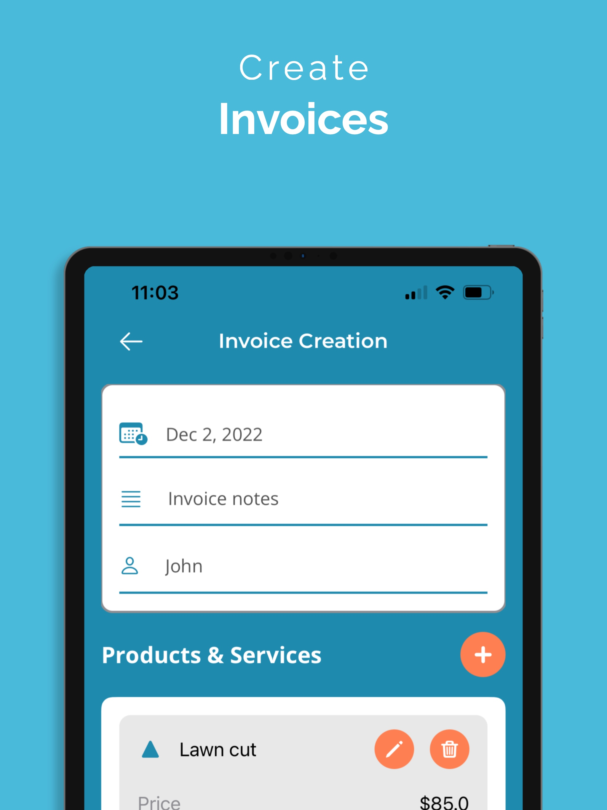 iInvoice screenshot 7
