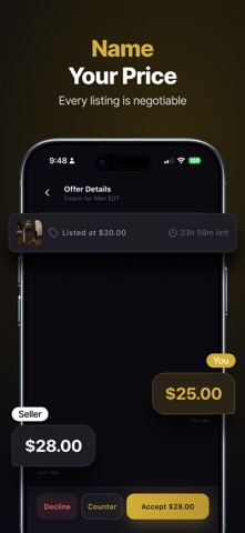 Obsidia: Fragrance Marketplace iPhone screenshot