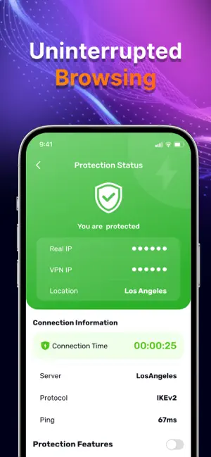 VPN Privacy Proxy: Mistero VPN iPhone screenshot 3