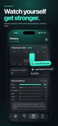 Gymbora: Track Your Progress Screenshot 7 of 10