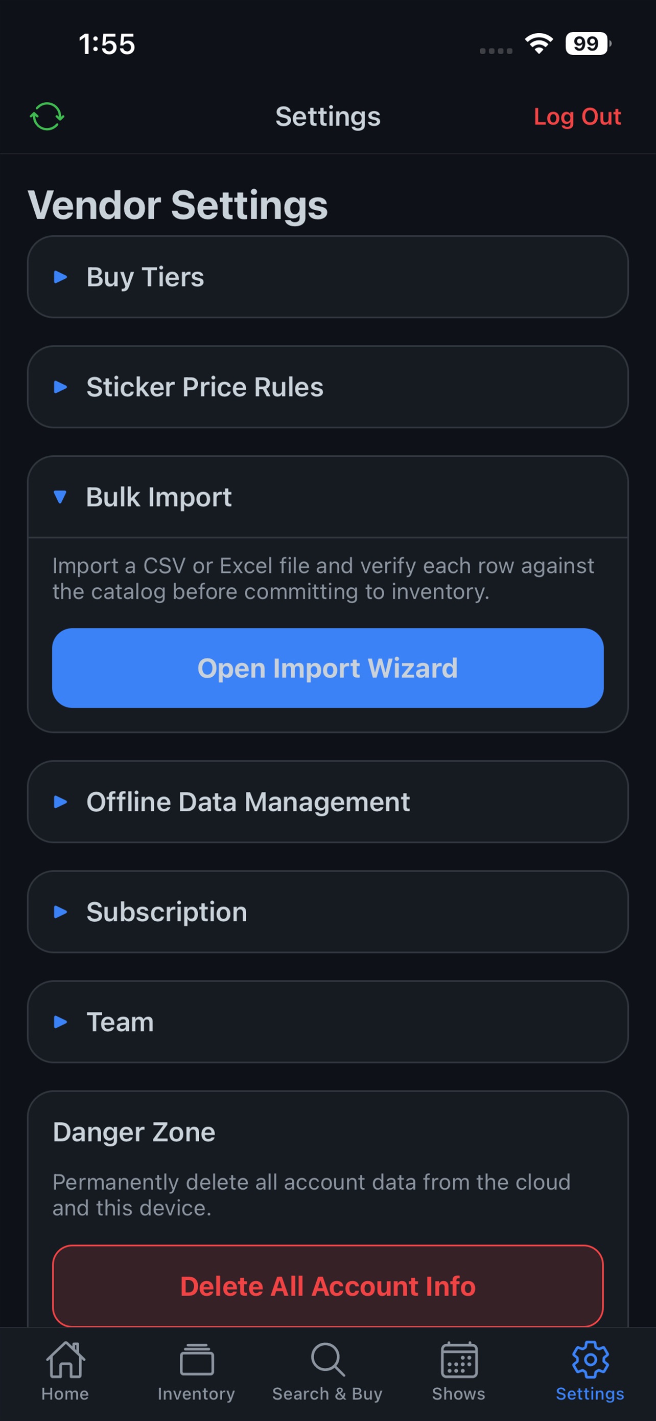 Screenshot 3 of CardCache by Totees Mart