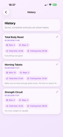 setFlow Pulse iPhone screenshot