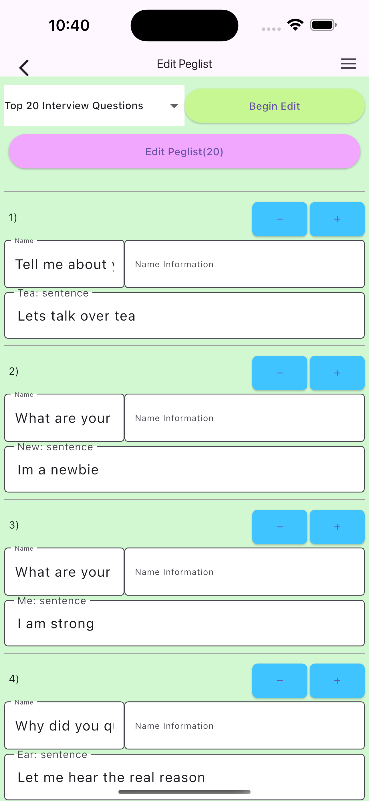 Peglist Maker screenshot 8