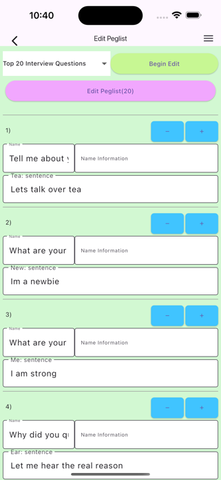 Peglist Maker Screenshot 8 of 10