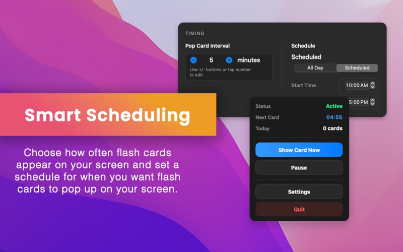 PopCards: Flash Cards screenshot